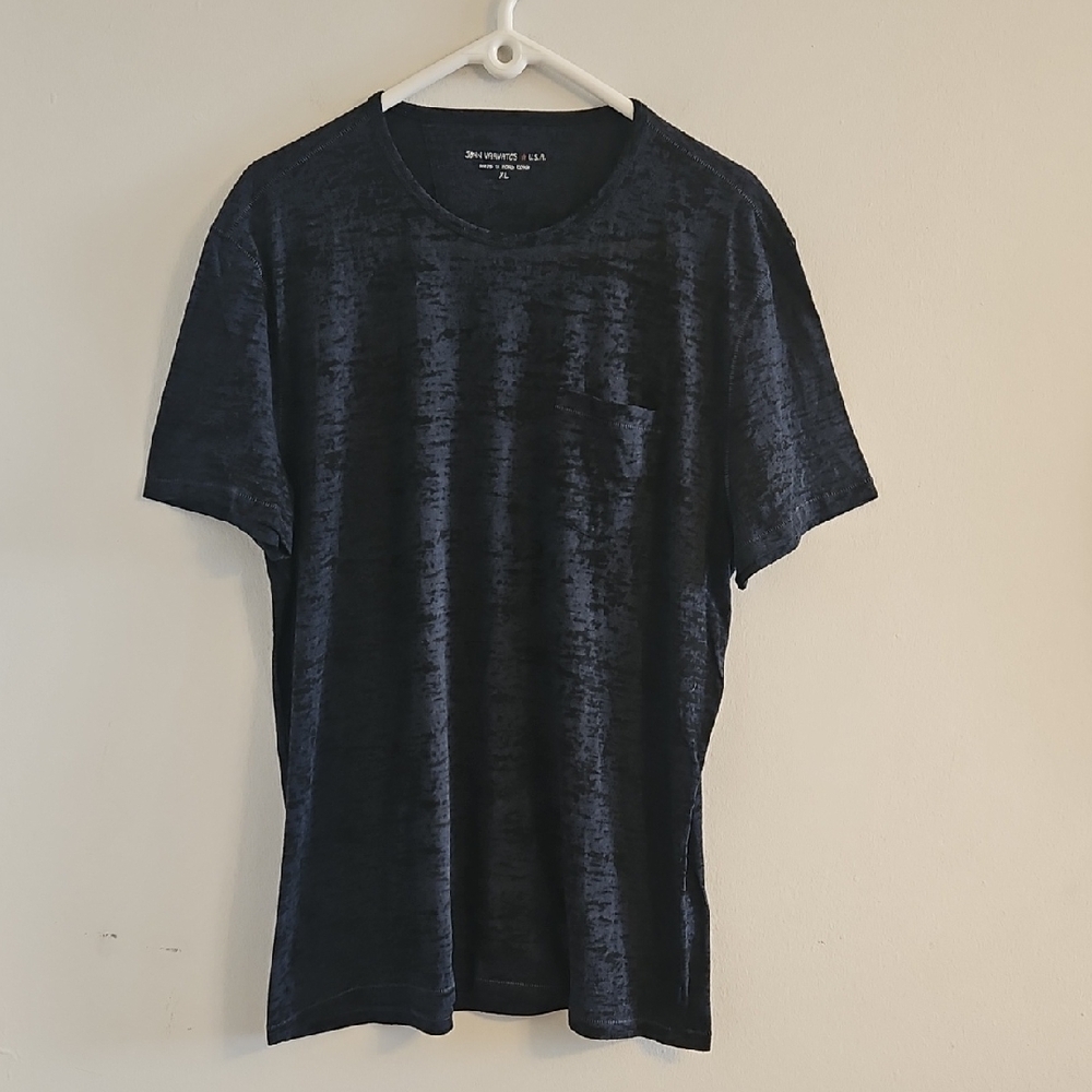 John Varvatos Dark Textured Tee